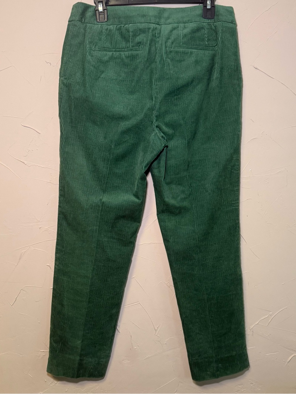 Boden Green Corduroy Suit Set Size 10R Blazer 8R Pants Dark Academia Office Wear - Picture 14 of 16